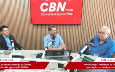 CBN Na Rede: Prof. Dr. Mauri Aparecido de Oliveira e Aurélio Rossi (ITAEx)